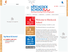 Tablet Screenshot of hitchcockschool.com